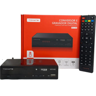 Conversor digital e gravador de TV - BIVOLT - TOMATE MCD-888